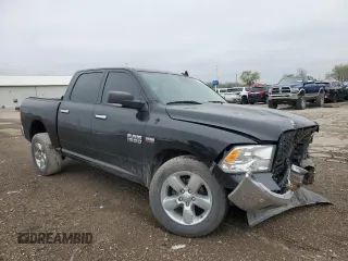 2017 Ram 1500 Big Horn with VIN 3C6RR7LT6HG710031, listed as a Copart auction lot 53549635 with 90,370 mi miles and Salvage title. Bid and sale history available at DreamBid. Image 4.