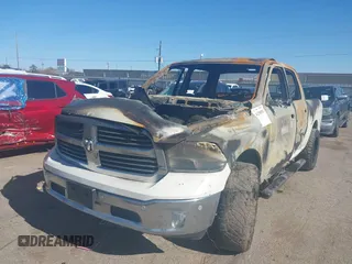 2016 Ram 1500 Big Horn with VIN 1C6RR6LG5GS403955, listed as a IAAI auction lot 41230858 with 1 mi miles. Bid and sale history available at carsss.com. Image 2.
