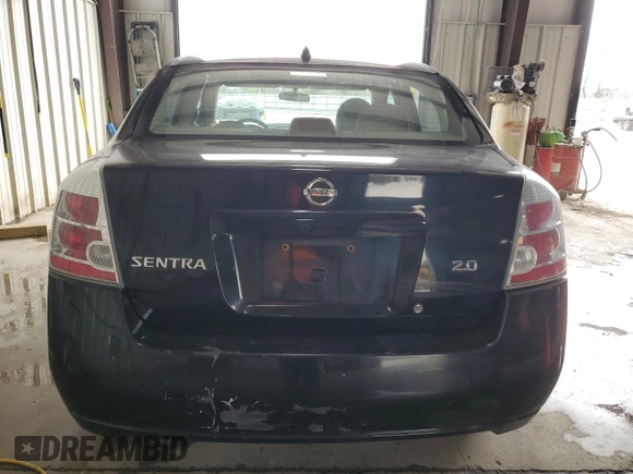 2007 Nissan Sentra 2.0 with VIN 3N1AB61E57L681106, listed as a Copart auction lot 53170925 with 213,535 mi miles and Salvage title. Bid and sale history available at DreamBid. Image 6.