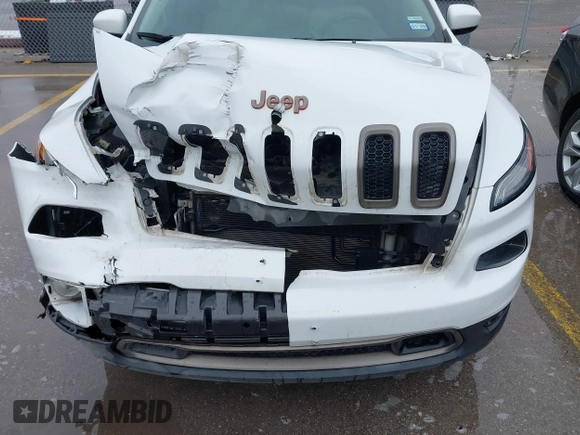 2017 Jeep Cherokee Latitude with VIN 1C4PJLCB5HW571941, listed as a IAAI auction lot 41156440 with 135,862 mi miles and . Bid and sale history available at DreamBid. Image 6.