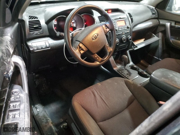 2011 Kia Sorento LX with VIN 5XYKTCA14BG078741, listed as a Copart auction lot 89078855 with 122,775 mi miles and Salvage Title. Bid and sale history available at carsss.com. Image 8.