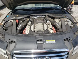 2012 Audi A8 L with VIN WAURVAFD3CN024063, listed as a Copart auction lot 81508834 with 92,002 mi miles and Salvage Title. Bid and sale history available at carsss.com. Image 11.