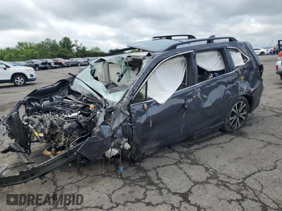 2020 Subaru Forester Limited with VIN JF2SKAUC6LH415361, listed as a Copart auction lot 58992395 with Not provided miles and Salvage title. Bid and sale history available at DreamBid. Image 1.