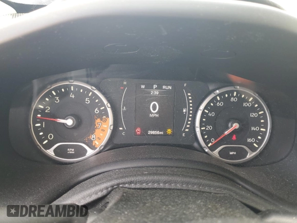 2017 Jeep Renegade Sport with VIN ZACCJBAB9HPE54484, listed as a Copart auction lot 54119825 with 29,856 mi miles and Salvage Title. Bid and sale history available at carsss.com. Image 9.