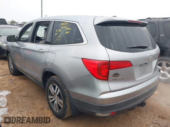 2018 Honda Pilot EX-L with VIN 5FNYF5H50JB022680, listed as a IAAI auction lot 41919787 with 159,205 mi miles and . Bid and sale history available at DreamBid. Image 3.