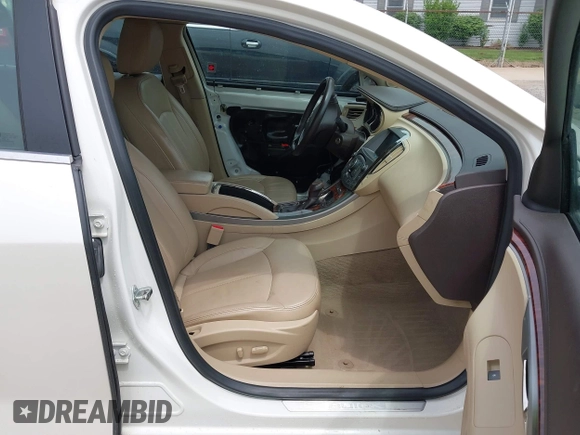 2013 Buick LaCrosse Leather with VIN 1G4GC5E35DF329300, listed as a IAAI auction lot 42313323 with 108,322 mi miles and . Bid and sale history available at DreamBid. Image 5.