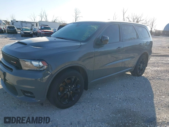 2020 Dodge Durango R/T z VIN 1C4SDJCT7LC287302, wystawiony jako IAAI lot #41897431 z przebiegiem 55 103 mil mil oraz . Historia ofert i sprzedaży dostępna na DreamBid. Obrazek 2.