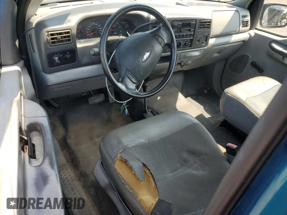 2002 Ford F-250 XL with VIN 1FTNF21L22ED66380, listed as a Copart auction lot 61866605 with 101,152 mi miles and Clean title. Bid and sale history available at DreamBid. Image 8.