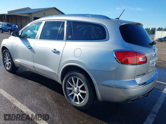2015 Buick Enclave Leather with VIN 5GAKVBKD5FJ153659, listed as a IAAI auction lot 41295215 with 208,446 mi miles and . Bid and sale history available at carsss.com. Image 3.