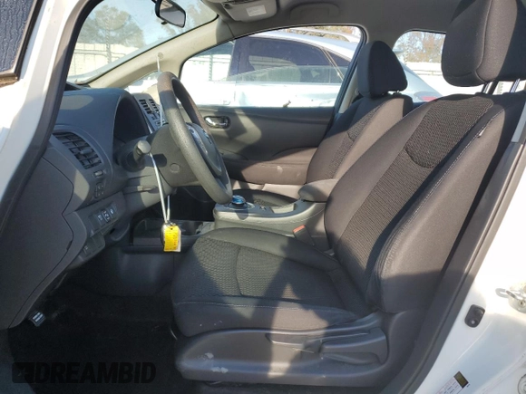 2016 Nissan LEAF S with VIN 1N4BZ0CP9GC314543, listed as a Copart auction lot 77091334 with 49,905 mi miles and Salvage Title. Bid and sale history available at carsss.com. Image 7.