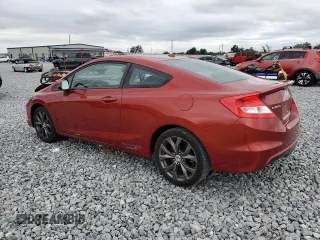 2012 Honda Civic Cpe Si with VIN 2HGFG4A54CH702346, listed as a Copart auction lot 52257745 with 142,564 mi miles and Salvage Title. Bid and sale history available at carsss.com. Image 2.