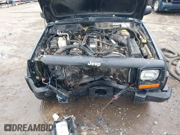 1999 Jeep Cherokee Sport with VIN 1J4FT68S6XL598558, listed as a IAAI auction lot 41549504 with 238,004 mi miles. Bid and sale history available at carsss.com. Image 10.