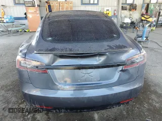 2018 Tesla Model S 75D with VIN 5YJSA1E48JF254615, listed as a Copart auction lot 49901715 with 109,694 mi miles and Salvage title. Bid and sale history available at DreamBid. Image 6.