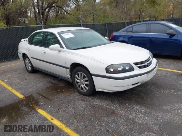 2004 Chevrolet Impala with VIN 2G1WF52E549107712, listed as a IAAI auction lot 40848123 with 115,053 mi miles and . Bid and sale history available at DreamBid. Image 1.