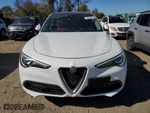 2019 Alfa Romeo Stelvio Ti Lusso z VIN ZASPAKBN2K7C49899, wystawiony jako Copart lot #77323474 z przebiegiem 88 826 mil mil oraz Szkoda całkowita • Salvage title. Historia ofert i sprzedaży dostępna na DreamBid. Obrazek 5.