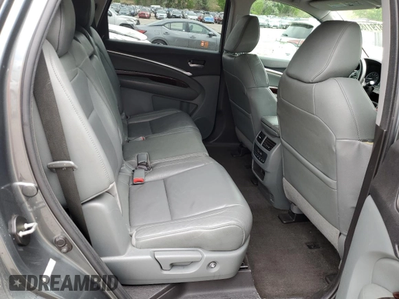 2014 Acura MDX Technology with VIN 5FRYD4H48EB027573, listed as a Copart auction lot 58791185 with 172,694 mi miles and Salvage title. Bid and sale history available at DreamBid. Image 11.
