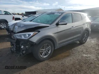 2018 Hyundai Santa Fe 2.4L with VIN 5XYZT3LB1JG551336, listed as a Copart auction lot 51064785 with 113,719 mi miles and Salvage title. Bid and sale history available at DreamBid. Image 1.