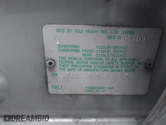 2008 Subaru Forester XT Limited с VIN JF1SG69698H703792, выставлен на аукционе IAAI как лот 41487025 с пробегом 93 184 миль миль и . История ставок и продаж доступна на DreamBid. Изображение 9.