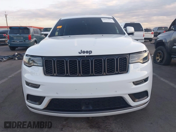2018 Jeep Grand Cherokee Overland z VIN 1C4RJFCG7JC158464, wystawiony jako IAAI lot #42056386 z przebiegiem 94 608 mil mil oraz . Historia ofert i sprzedaży dostępna na DreamBid. Obrazek 13.