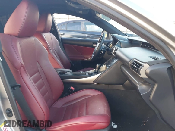 2017 Lexus IS with VIN JTHBA1D23H5056020, listed as a IAAI auction lot 41013926 with 132,315 mi miles. Bid and sale history available at carsss.com. Image 5.
