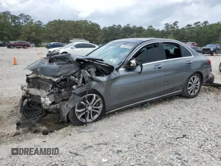 2017 Mercedes-Benz C 300 with VIN 55SWF4KB7HU197422, listed as a Copart auction lot 55016885 with 106,064 mi miles and Non repairable. Bid and sale history available at DreamBid. Image 1.