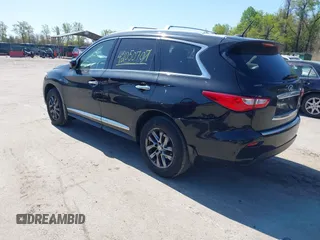 2015 Infiniti QX60 with VIN 5N1AL0MM5FC512476, listed as a IAAI auction lot 42050707 with 138,911 mi miles and . Bid and sale history available at DreamBid. Image 3.