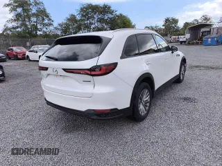 2024 Mazda CX-90 Preferred Plus z VIN JM3KKCHD2R1114205, wystawiony jako Copart lot #47430075 z przebiegiem 17 662 mil mil oraz Szkoda całkowita • Salvage title. Historia ofert i sprzedaży dostępna na DreamBid. Obrazek 4.