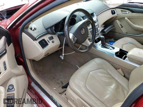 2009 Cadillac CTS AWD w/1SB with VIN 1G6DS57V490127845, listed as a Copart auction lot 71753964 with 52,494 mi miles and Salvage Title. Bid and sale history available at carsss.com. Image 8.