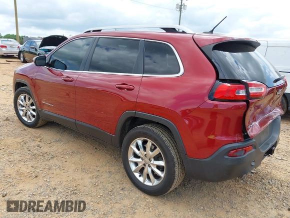 2015 Jeep Cherokee Limited with VIN 1C4PJMDS1FW571937, listed as a IAAI auction lot 42106209 with 162,666 mi miles and . Bid and sale history available at DreamBid. Image 3.