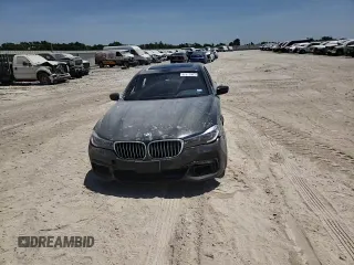2017 BMW 7 Series 740i with VIN WBA7E2C53HG739785, listed as a Copart auction lot 62571063 with 0 mi miles. Bid and sale history available at carsss.com. Image 10.