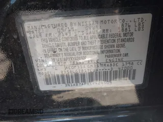 2019 Nissan Sentra SR with VIN 3N1AB7APXKY424509, listed as a IAAI auction lot 42145434 with 99,908 mi miles and . Bid and sale history available at DreamBid. Image 9.