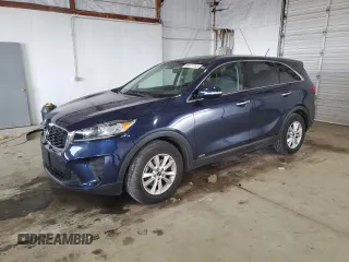 2019 Kia Sorento LX with VIN 5XYPGDA54KG486613, listed as a Copart auction lot 58471155 with 103,769 mi miles and Salvage title. Bid and sale history available at DreamBid. Image 1.