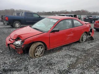 2002 Honda Civic LX with VIN 1HGEM22522L050965, listed as a Copart auction lot 85207174 with 0 mi miles and Salvage Title. Bid and sale history available at carsss.com. Image 1.