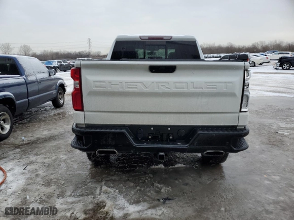 2019 Chevrolet Silverado 1500 LT Trail Boss with VIN 1GCPYFED2KZ127451, listed as a Copart auction lot 42138355 with 91,871 mi miles and Salvage Title. Bid and sale history available at carsss.com. Image 6.