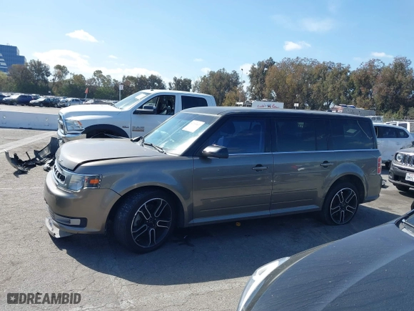 2014 Ford Flex SEL with VIN 2FMGK5C87EBD15046, listed as a IAAI auction lot 41719837 with 140,461 mi miles. Bid and sale history available at carsss.com. Image 14.