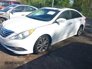 2014 Hyundai Sonata Limited with VIN 5NPEC4AB6EH938762, listed as a IAAI auction lot 42065654 with 205,483 mi miles and . Bid and sale history available at DreamBid. Image 17.