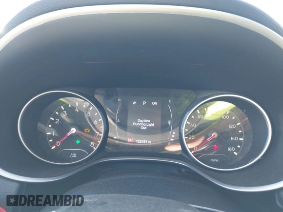 2018 Jeep Compass Latitude with VIN 3C4NJCBB6JT407411, listed as a IAAI auction lot 41851132 with 123,431 mi miles and . Bid and sale history available at DreamBid. Image 7.