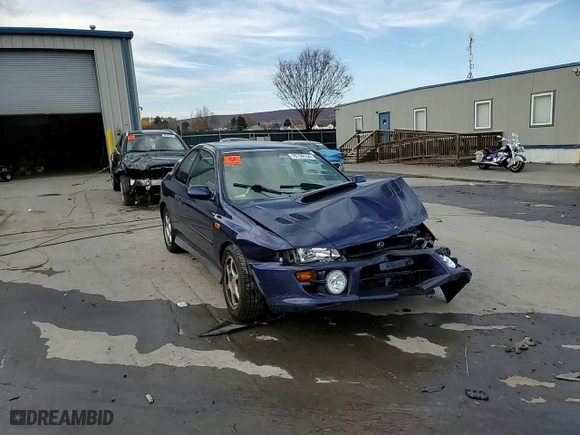2000 Subaru Impreza Coupe RS with VIN JF1GM6750YG400589, listed as a Copart auction lot 78799154 with 0 mi miles and Salvage Title. Bid and sale history available at carsss.com. Image 11.