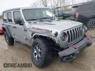 2021 Jeep Wrangler Unlimited Rubicon with VIN 1C4JJXFM6MW543912, listed as a IAAI auction lot 41902609 with 23,224 mi miles. Bid and sale history available at carsss.com. Image 1.