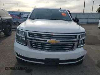 2015 Chevrolet Suburban LTZ with VIN 1GNSKKKC1FR275393, listed as a Copart auction lot 48349675 with 158,542 mi miles and Salvage Title. Bid and sale history available at carsss.com. Image 5.