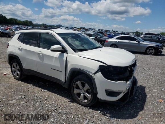 2019 Jeep Compass Latitude с VIN 3C4NJDBB8KT845421, выставлен на аукционе Copart как лот 56878135 с пробегом 81 759 миль миль и Списание • Salvage title. История ставок и продаж доступна на DreamBid. Изображение 4.