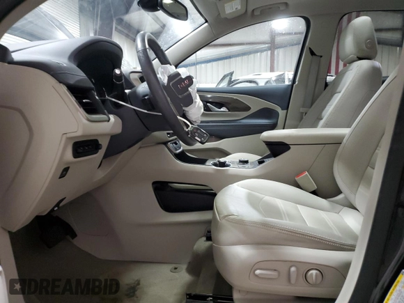 2022 GMC Terrain Denali with VIN 3GKALXEV2NL212602, listed as a Copart auction lot 42675245 with 23,893 mi miles and Salvage title. Bid and sale history available at DreamBid. Image 7.