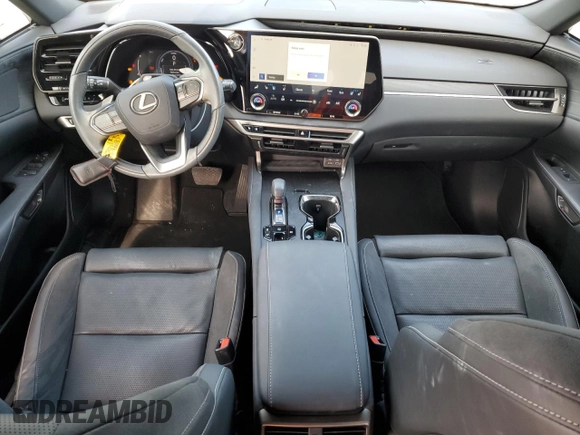 2023 Lexus RX with VIN 2T2BBMCA5PC014034, listed as a Copart auction lot 53158245 with 9,338 mi miles and Salvage Title. Bid and sale history available at carsss.com. Image 8.