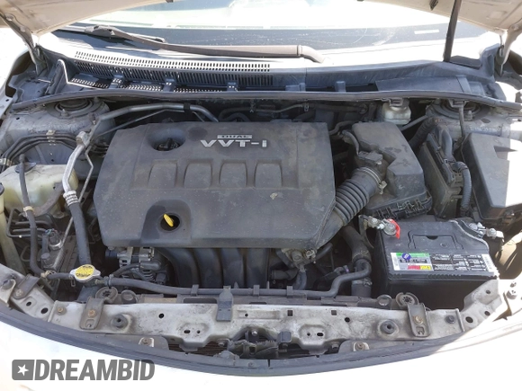 2010 Toyota Corolla with VIN 1NXBU4EE1AZ319230, listed as a IAAI auction lot 41988978 with 238,497 mi miles. Bid and sale history available at carsss.com. Image 10.