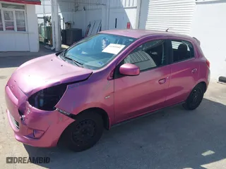 2015 Mitsubishi Mirage DE with VIN ML32A3HJ7FH031523, listed as a IAAI auction lot 41905101 with 64,107 mi miles. Bid and sale history available at carsss.com. Image 15.