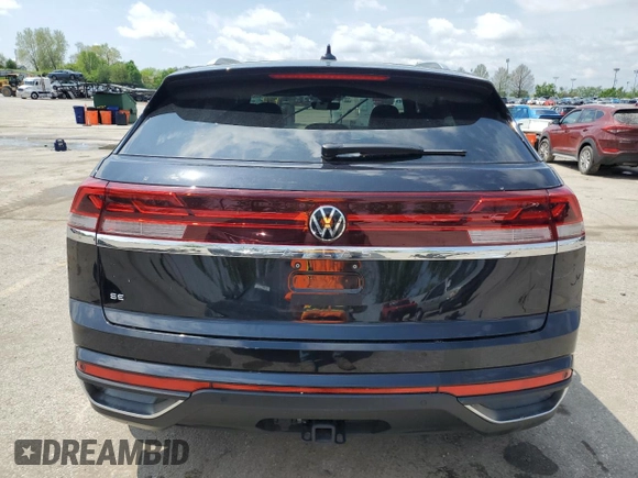 2024 Volkswagen Atlas SE z VIN 1V2JE2CA8RC256547, wystawiony jako Copart lot #54167985 z przebiegiem 3 769 mil mil oraz Szkoda całkowita • Salvage title. Historia ofert i sprzedaży dostępna na DreamBid. Obrazek 6.