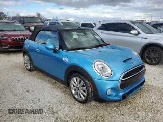 2018 MINI Convertible Cooper S with VIN WMWWG9C55J3E39003, listed as a Copart auction lot 78826004 with 30,147 mi miles and Non Repairable. Bid and sale history available at carsss.com. Image 4.