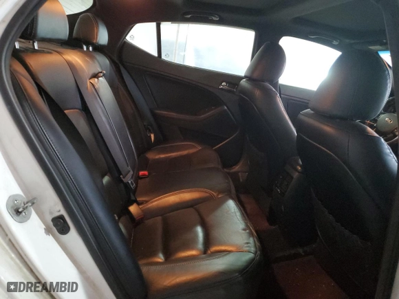 2013 Kia Optima SX with VIN 5XXGR4A61DG093727, listed as a Copart auction lot 50186285 with 230,817 mi miles and Salvage Title. Bid and sale history available at carsss.com. Image 10.