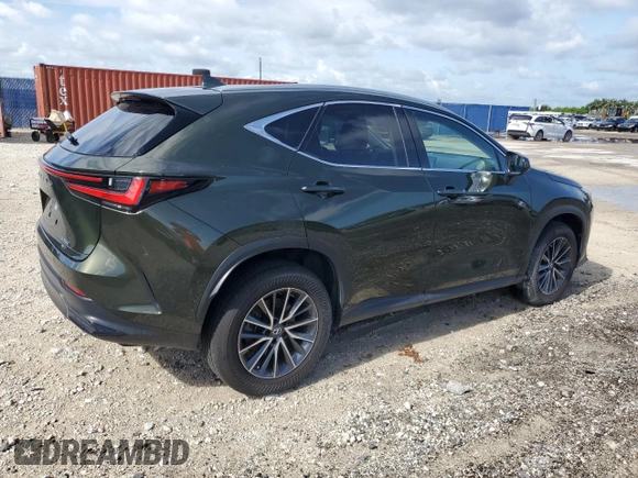 2022 Lexus NX 350 Premium with VIN 2T2GGCEZ7NC015980, listed as a Copart auction lot 61009695 with 49,709 mi miles and Salvage title. Bid and sale history available at DreamBid. Image 3.