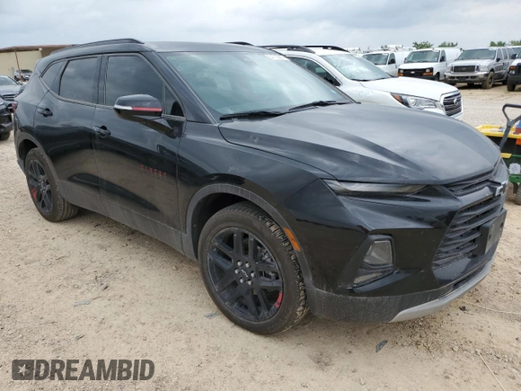 2021 Chevrolet Blazer LT with VIN 3GNKBCR43MS542080, listed as a Copart auction lot 54705855 with 79,337 mi miles and Salvage title. Bid and sale history available at DreamBid. Image 4.